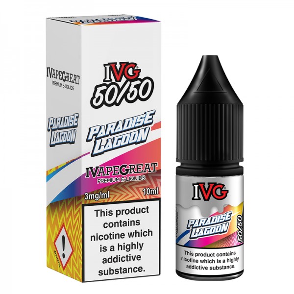 IVG Crushed 50/50: Paradise Lagoon 10ml E-Liquid