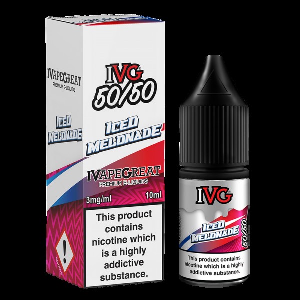 IVG Crushed 50/50: Iced Melonade 10ml E-Liquid