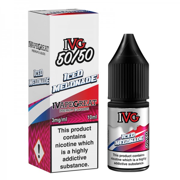 IVG Crushed 50/50: Iced Melonade 10ml E-Liquid