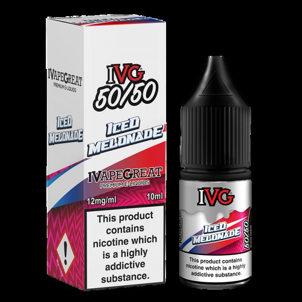 IVG Crushed 50/50: Iced Melonade 10ml E-Liquid