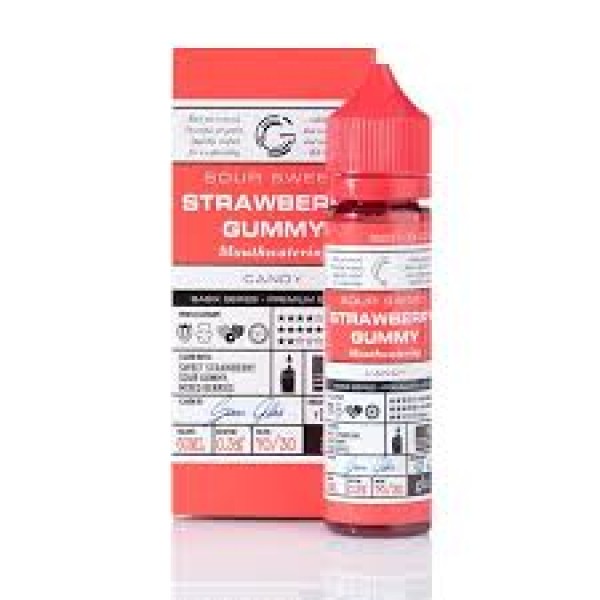 Glas Strawberry Gummy E-liquid 50ml Short Fill