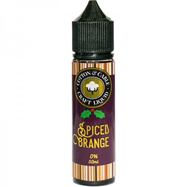 Cotton & Cable Spiced Orange E-Liquid 50ml Sho...