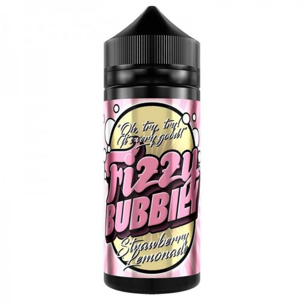 Fizzy Bubbily Strawberry Lemonade E-liquid 100ml Short Fill
