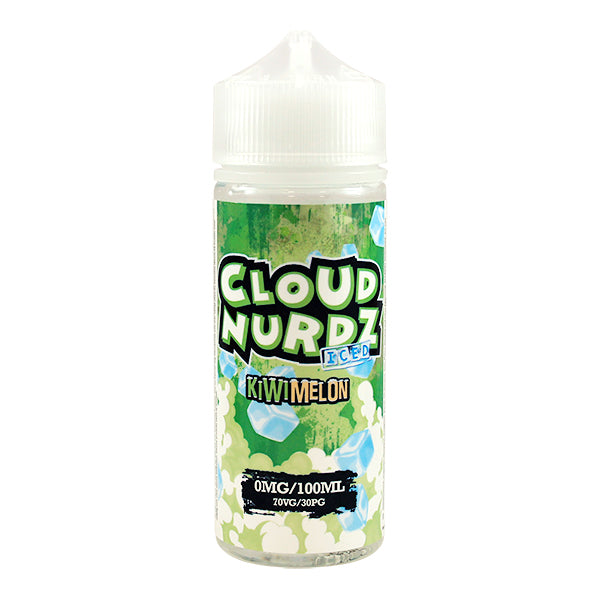 Cloud Nurdz Kiwi Melon Iced 100ml Short Fill
