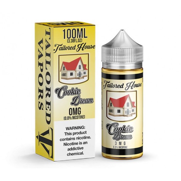 Tailored House Cookie Cream Short Fill 100ml Out O...