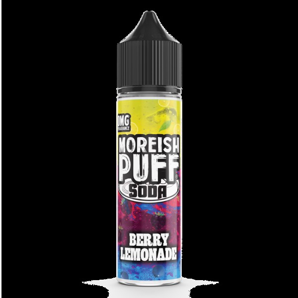 Moreish Puff Soda Berry Lemonade 0mg 50ml Short Fi...