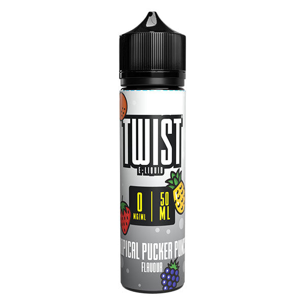 Twist E-Liquid Tropical Pucker Punch 0mg 50ml Shor...