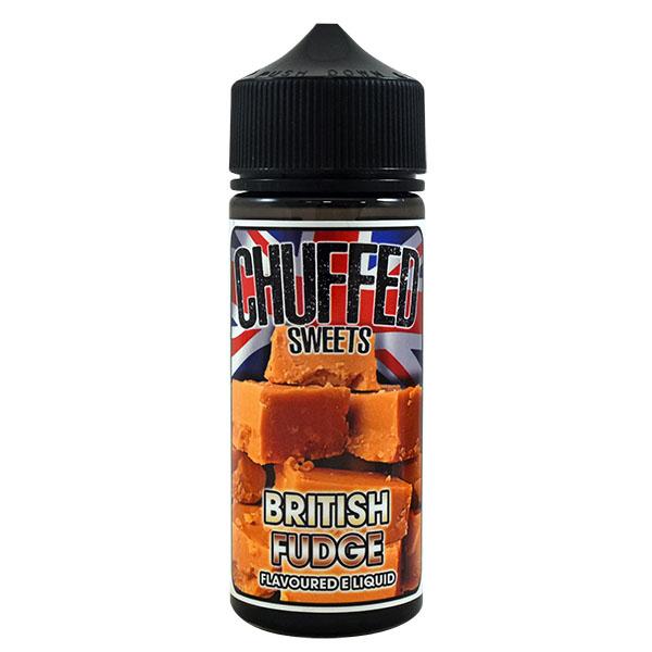 Chuffed Sweets: British Fudge 0mg 100ml Short Fill...