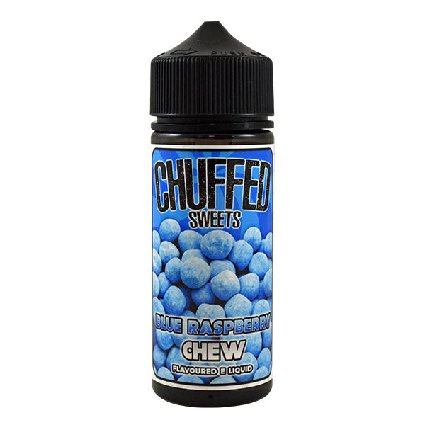 Chuffed Sweets: Blue Raspberry Chew 0mg 100ml Shor...