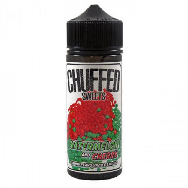 Chuffed Sweets: Watermelon and Cherry 0mg 100ml Sh...