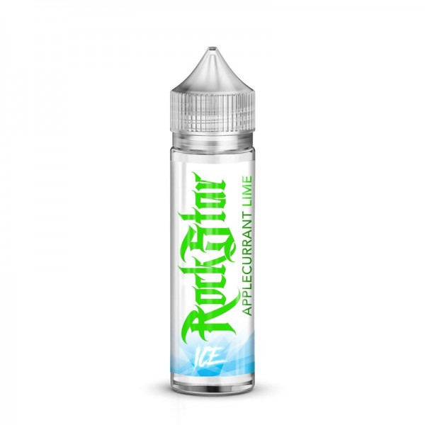 Rockstar Applecurrant Lime Ice E-Liquid 50ml Short...