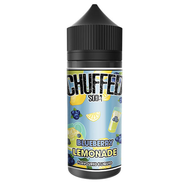 Chuffed Soda: Blueberry Lemonade 0mg 100ml Short F...