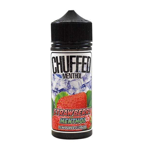 Chuffed Menthol: Strawberry 0mg 100ml Short Fill E-Liquid