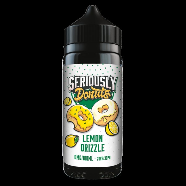 Doozy Vape Seriously Donuts: Lemon Drizzle 0mg 100...