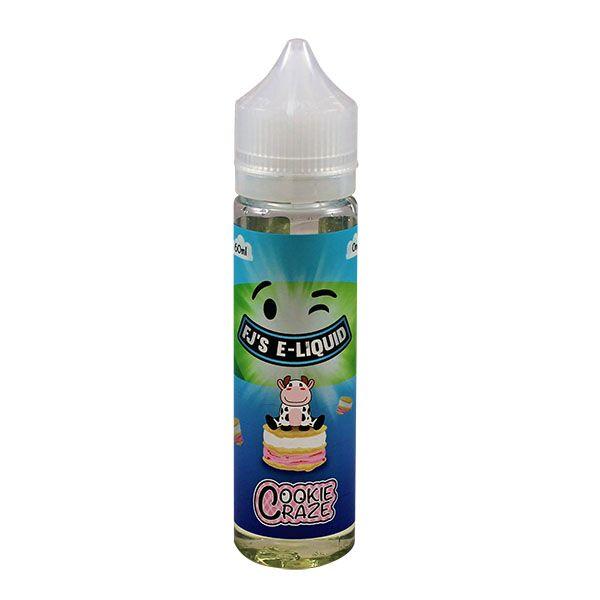 Fj's E-liquid Cookie Craze E-Liquid 50ml Short Fill