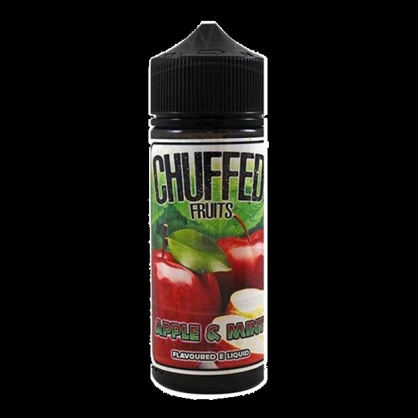 Chuffed Fruits: Apple & Mint 0mg 100ml Short Fill E-Liquid