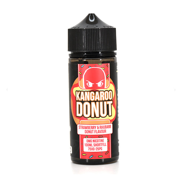 Cloud Thieves Strawberry & Rhubarb Kangaroo Donuts 0mg 100ml Short Fill E-Liquid