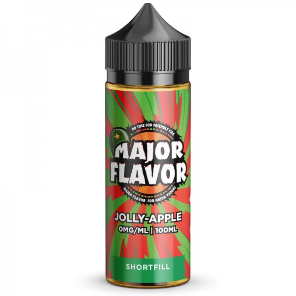Major Flavor Jolly-Apple E-Liquid 100ml Short Fill