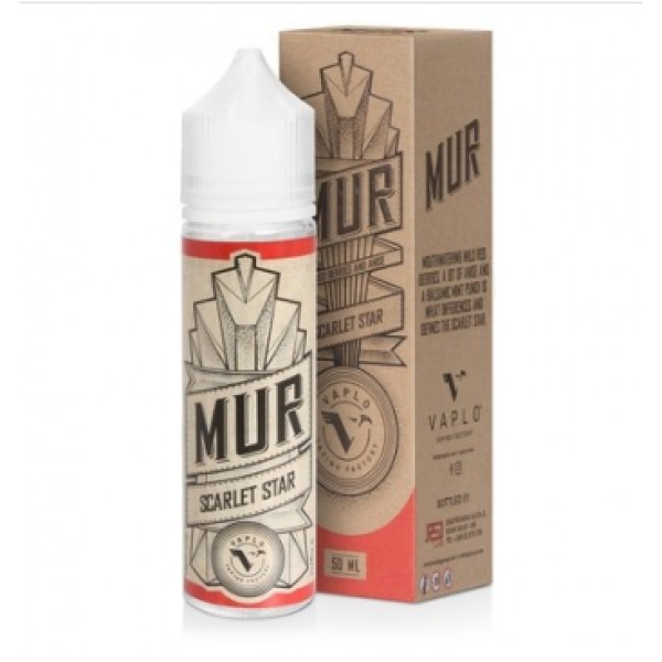 Vaplo Mur Scarlet Star E-Liquid 50ml Short Fill