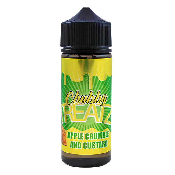 Chubby Treatz Apple Crumble & Custard 100ml Sh...