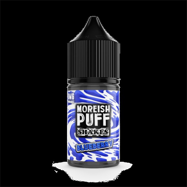 Moreish Puff Shakes Blueberry 0mg 25ml Short Fill ...