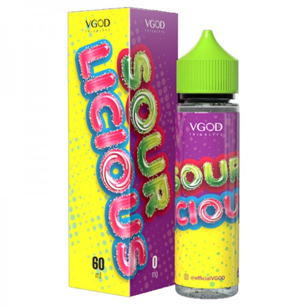 VGOD Tricklyfe: Sour Licious 0mg 50ml Short Fill E...