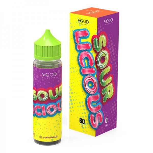 Vgod Sourlicious E-Liquid 50ml Short Fill