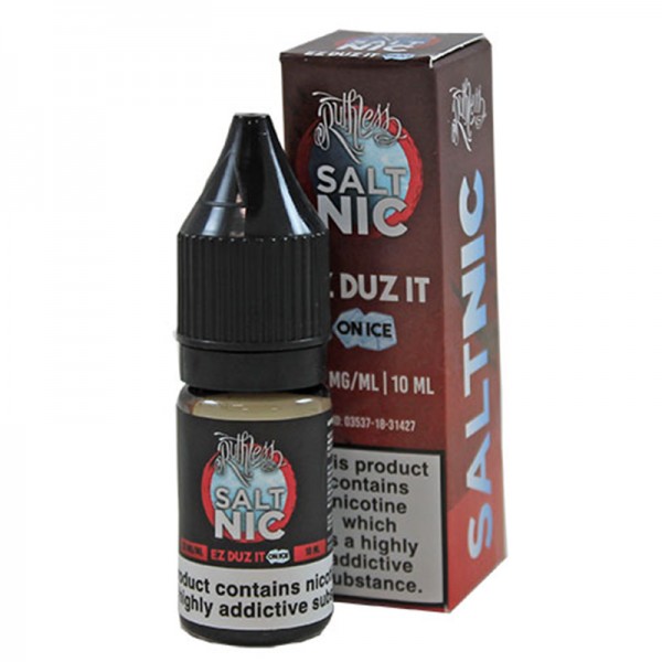 Ruthless Salt Nic: Ez Duz It on Ice 10ml