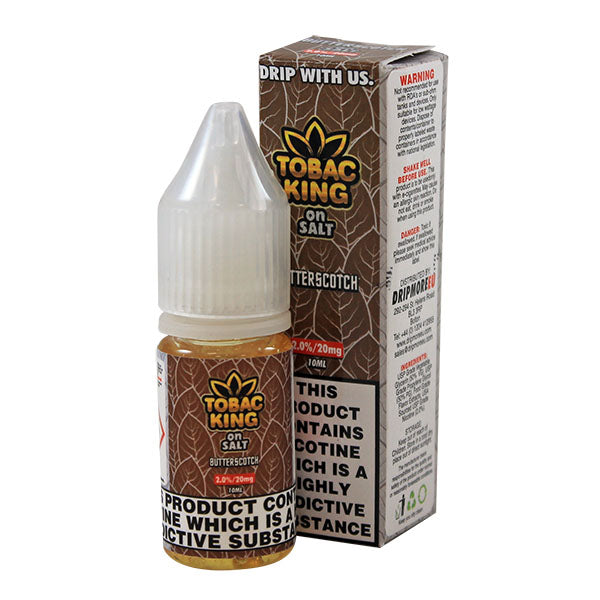 Tobac King Butterscotch Tobac 10ml 20mg