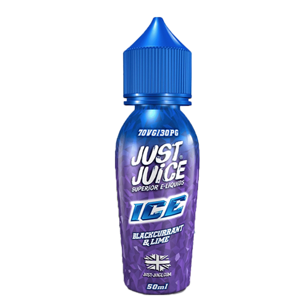 Just Juice Ice Blackcurrant & Lime 50ml Short ...