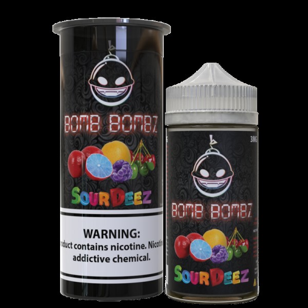 Bomb Bombz Sour Deez 100ml Short Fill