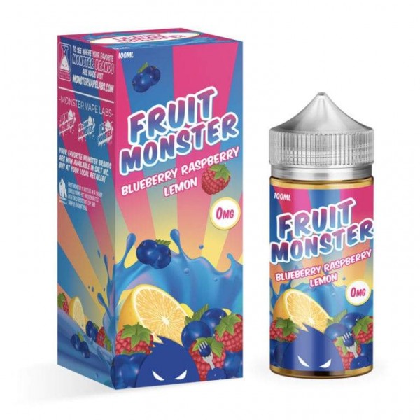 Blueberry Raspberry Lemon - Fruit Monster E-Liquid 0mg Shortfill 100ml