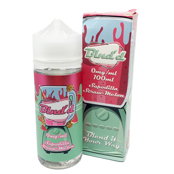 Blnd'd Sapodilla Straw-melon 0mg 100ml Short F...