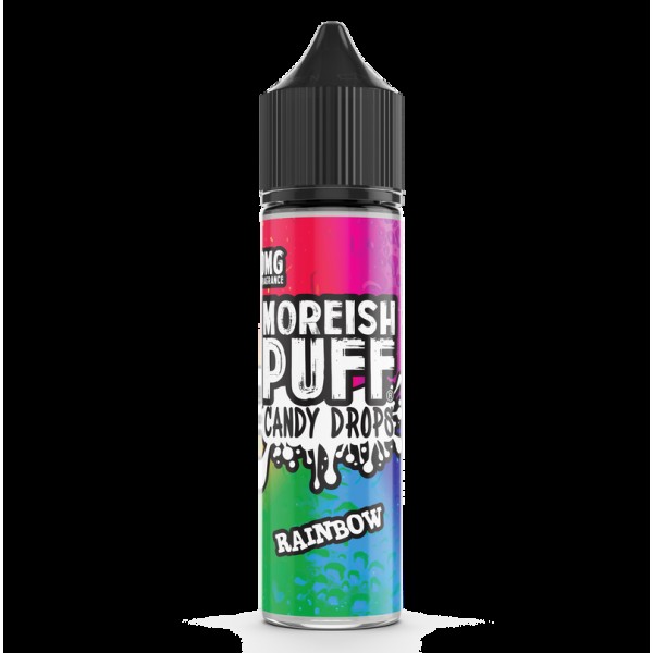Moreish Puff Candy Drops Rainbow 0mg 50ml Short Fill E-Liquid