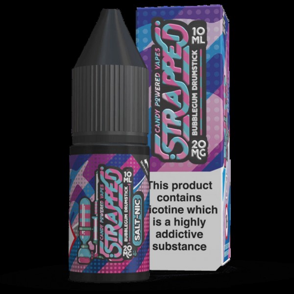 Bubblegum Drumstick Nic Salt by Strapped 10ml