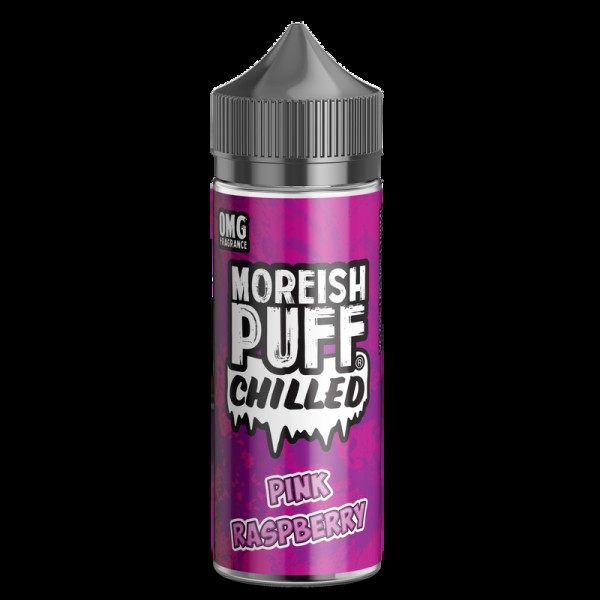 Moreish Puff Chilled Pink Raspberry 0mg 100ml Short Fill E-Liquid