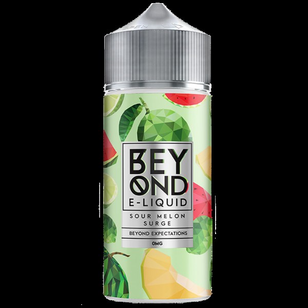 Beyond E-Liquids Sour Melon Surge 0mg 100ml Short Fill E-Liquid