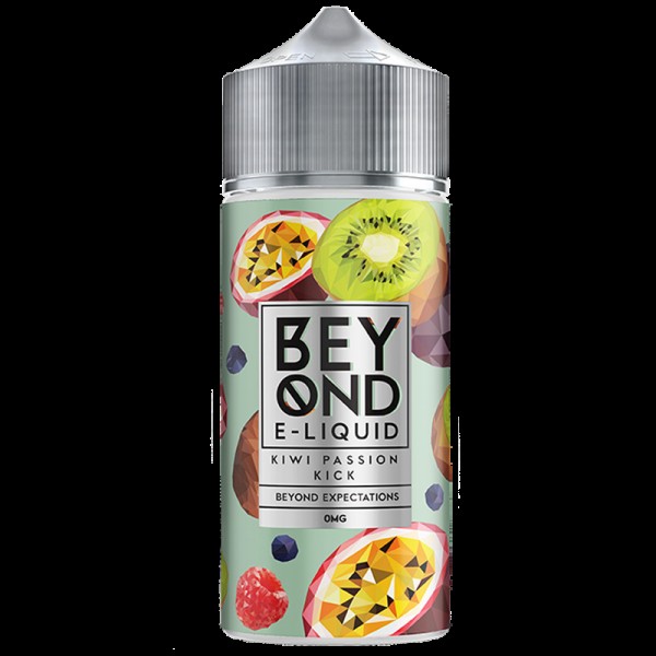 Beyond E-Liquids Kiwi Passion Kick 0mg 100ml Short...