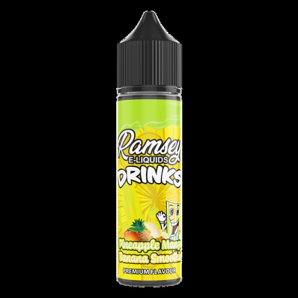 Ramsey E-Liquids Drinks Pineapple Mango Banana Smo...