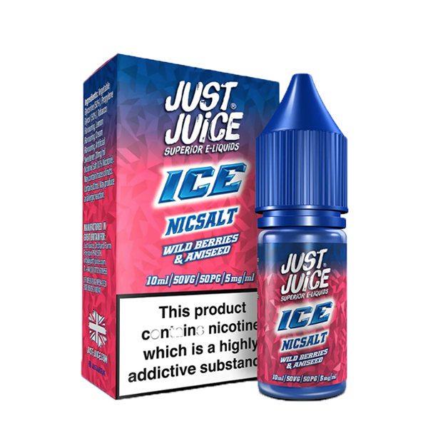 Just Juice Ice Wild Berries & Aniseed Nic Salt...