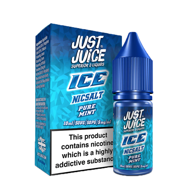 Just Juice Ice Pure Mint Nic Salt 10ml E-Liquid