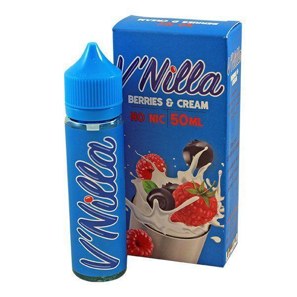 V'nilla Berries & Cream 0mg Short Fill - 5...