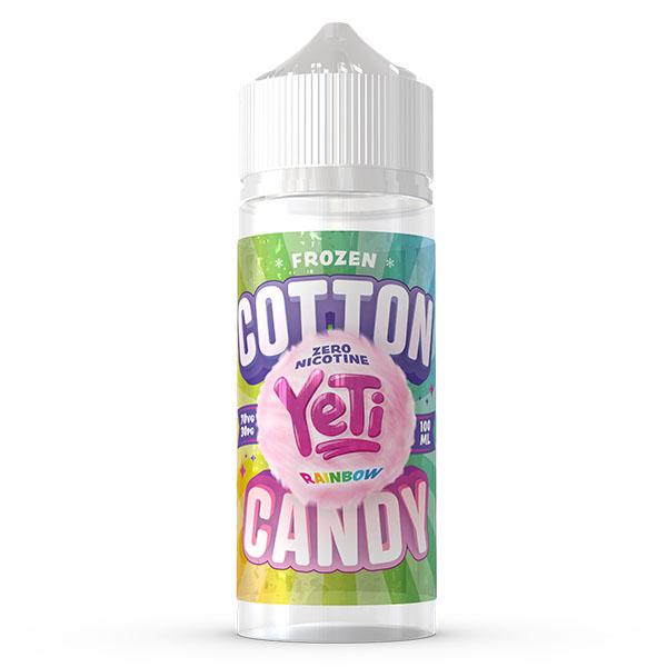 Yeti Cotton Candy: Rainbow 0mg 100ml Short Fill E-...