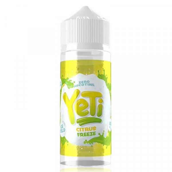 Yeti Citrus Freeze 0mg 100ml Short Fill E-Liquid