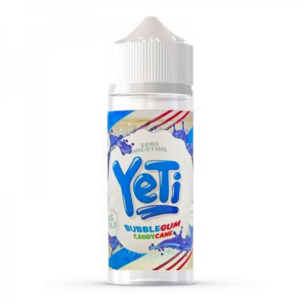 Yeti Candy Cane: Bubblegum 0mg 100ml Short Fill E-...