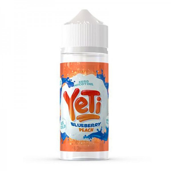 Yeti Blueberry Peach 100ml Short Fill