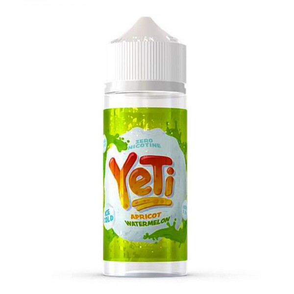 Yeti Ice Cold Apricot Watermelon 0mg 100ml Short F...