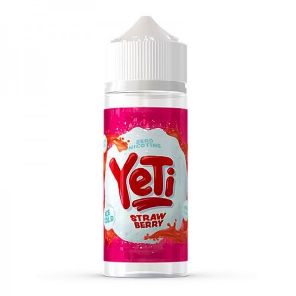 Yeti Strawberry 100ml Short Fill