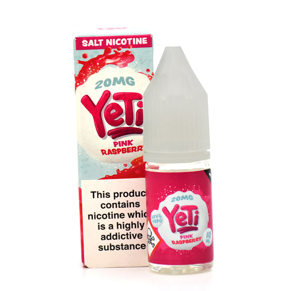Yeti Pink Raspberry 10ml Nic Salt