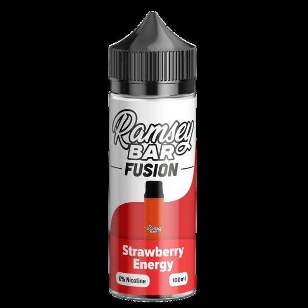 Ramsey Bar Fusion Strawberry Energy 100ml Short Fi...